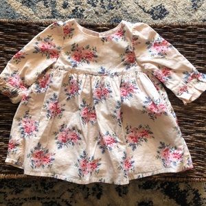 Girls Floral Baby Gap Dress